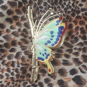 Butterfly Claw Hair Clip